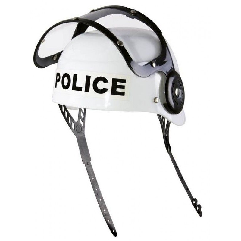 P'tit Clown - Déguisement et fête - Casque de policier - adulte