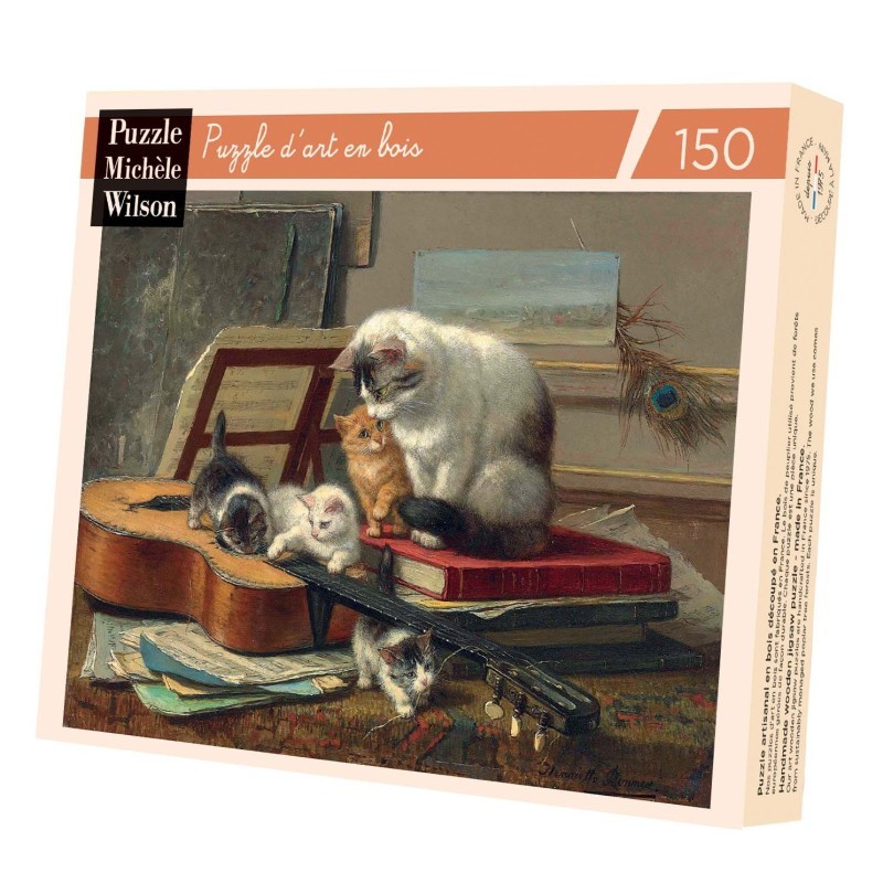 Michele Wilson - Puzzle d'art en bois - 150 pièces - La leçon de musique