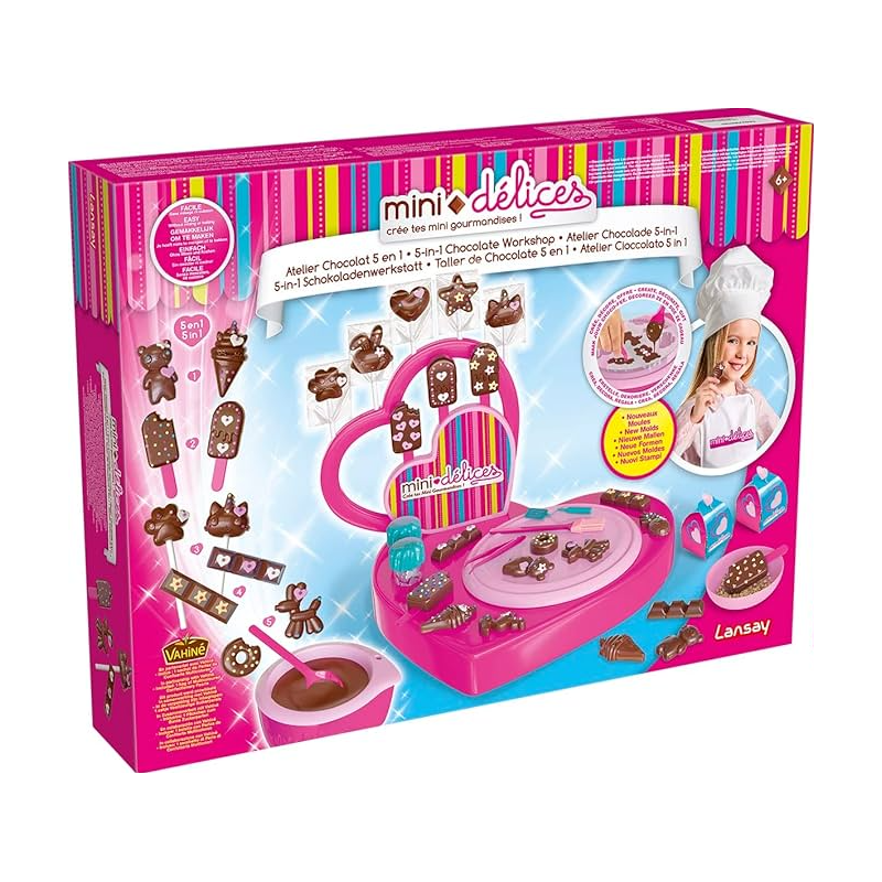 Lansay - Atelier chocolat 5 en 1 - ( boîte neuve - à consommer préf. 2023 )