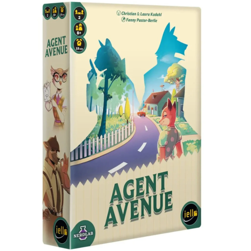 Iello - Jeu de société - Agent Avenue