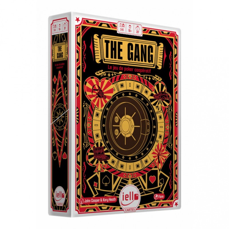 Iello - Jeu de société - The Gang le jeu de poker coopératif