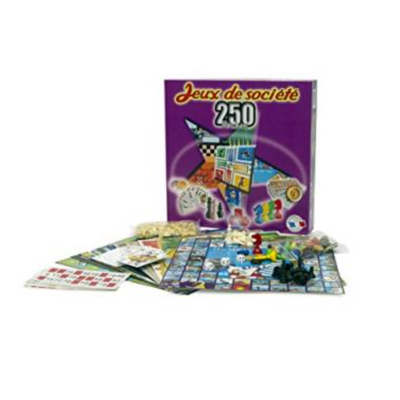 Ferriot Cric - Coffret de jeux de société - 250 règles de jeux