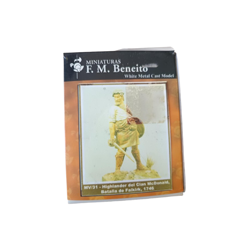 F.M.Beneito - Coffret de moulage MV-31 - Highlander Mc Donald ( neuf )