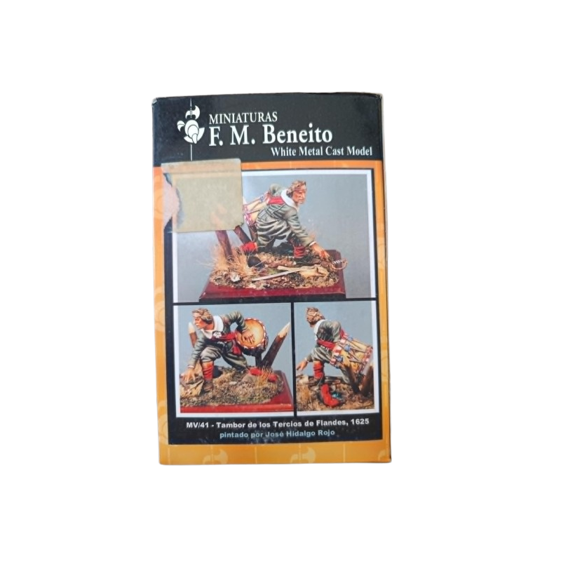 F.M.Beneito - Coffret de moulage MV-41 - Tambor Tercios Flandes - ( neuf )