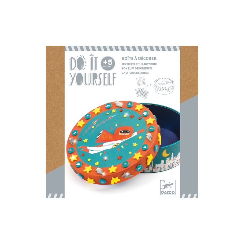 Djeco - DJ07907 - DIY - Mosaïques & Stickers - Super trésor