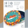 Djeco - DJ07907 - DIY - Mosaïques & Stickers - Super trésor