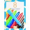 Djeco - DJ08812 - Les couleurs des grands - 8 pastels gel - Classique