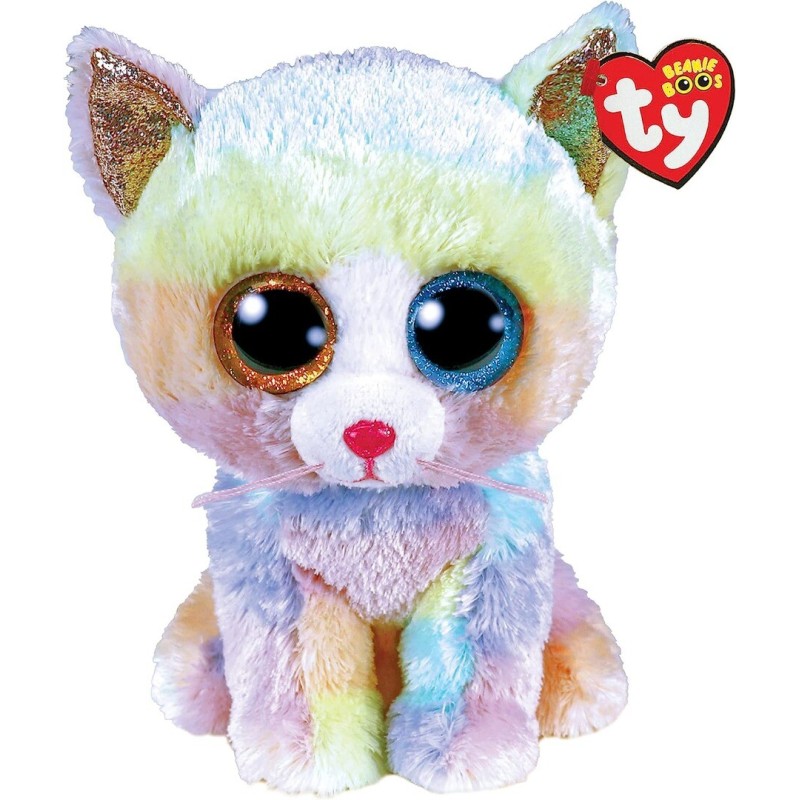 Peluche TY - Peluche 15 cm - Heather le chat