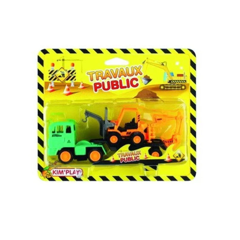 Kim Play - Blister avec camion de chantier