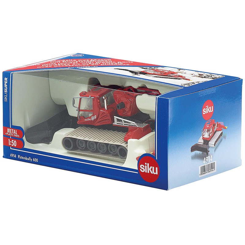 Siku - 4914 - Véhicule miniature - Machine de domaine skiable dameuse Pistenbully 600