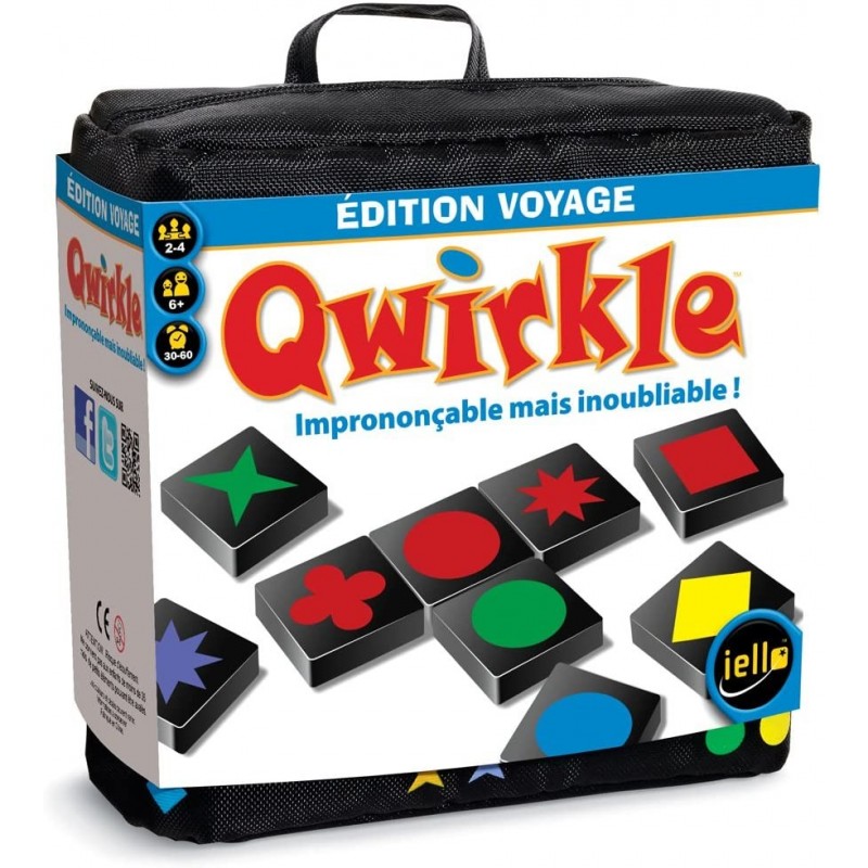 Iello - Jeu de société - Qwirkle Voyage