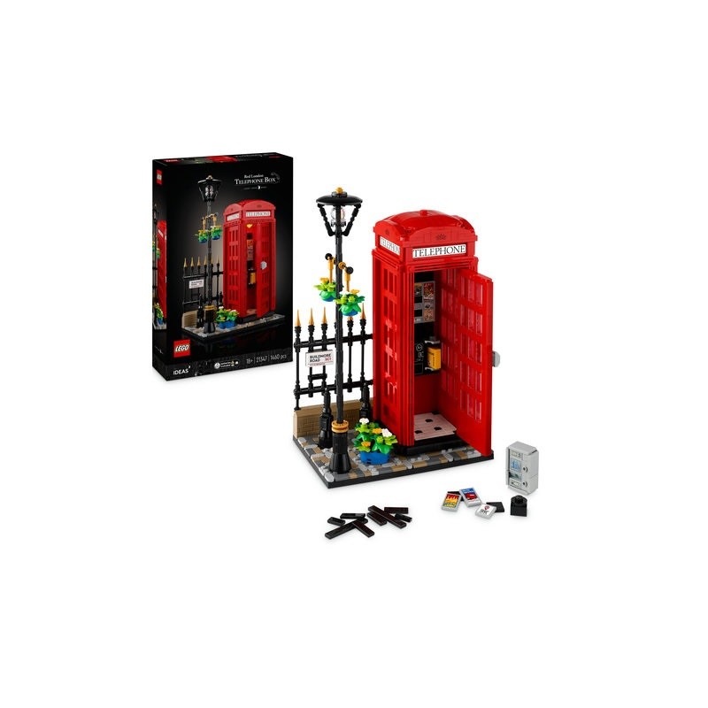 Lego - 21347 - Cabine téléphonique londonienne