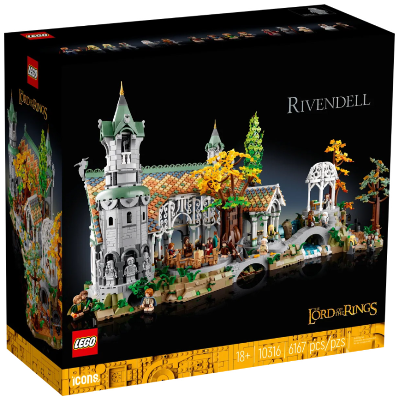 Lego - 10316 - Le seigneur des anneaux - Fondcombe