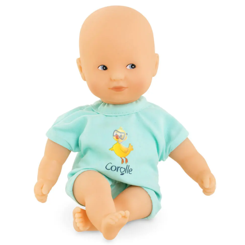 Corolle - Poupon - Mini bain bleu - 20 cm