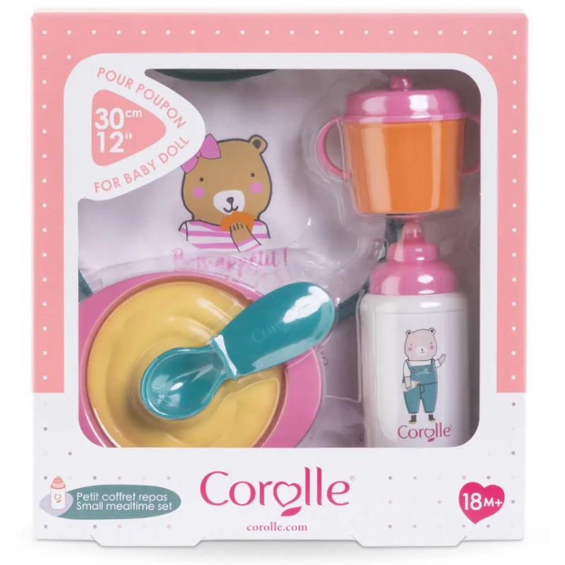 Corolle - Accessoire - Petit coffret repas rose - 30 cm