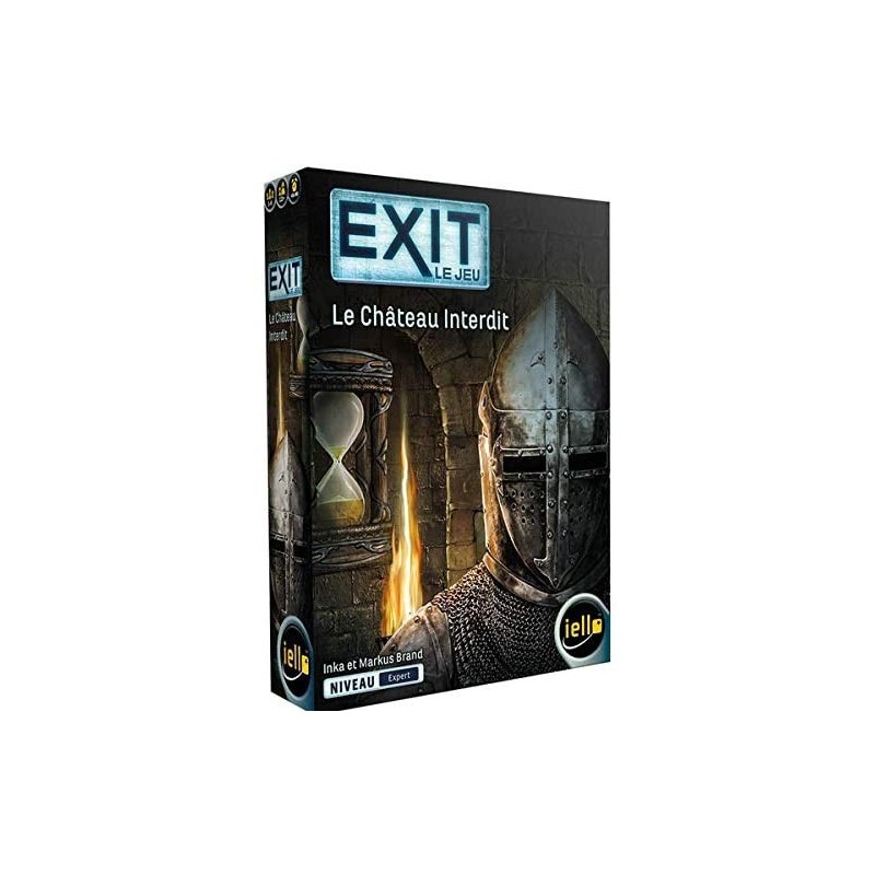 Iello - Jeu de société - Escape Game - Exit Le chateau interdit