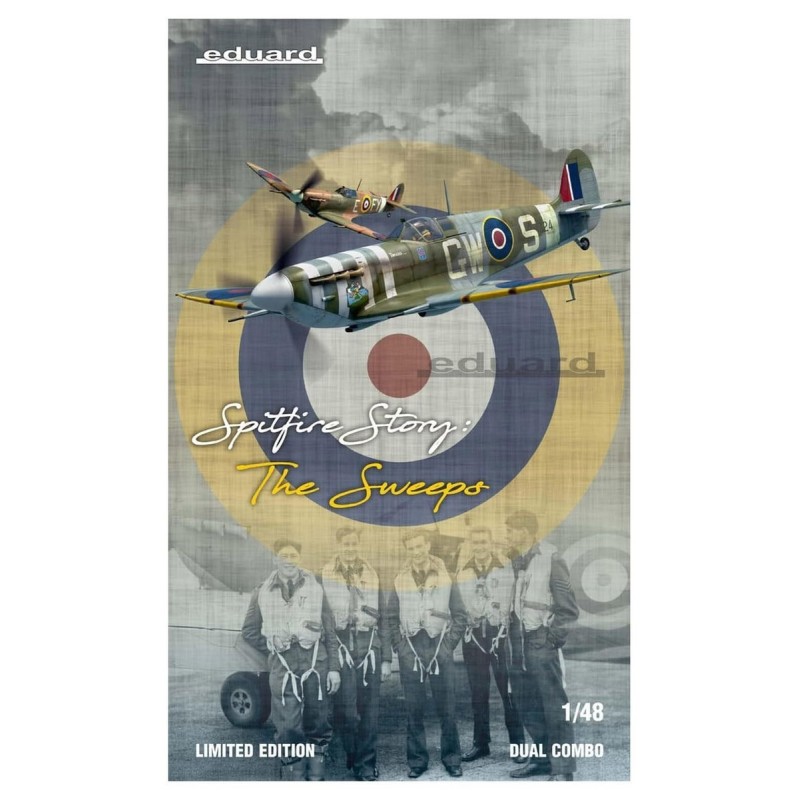 Eduard - Maquette d'avion - Spitfire story - The Sweeps - 1:48