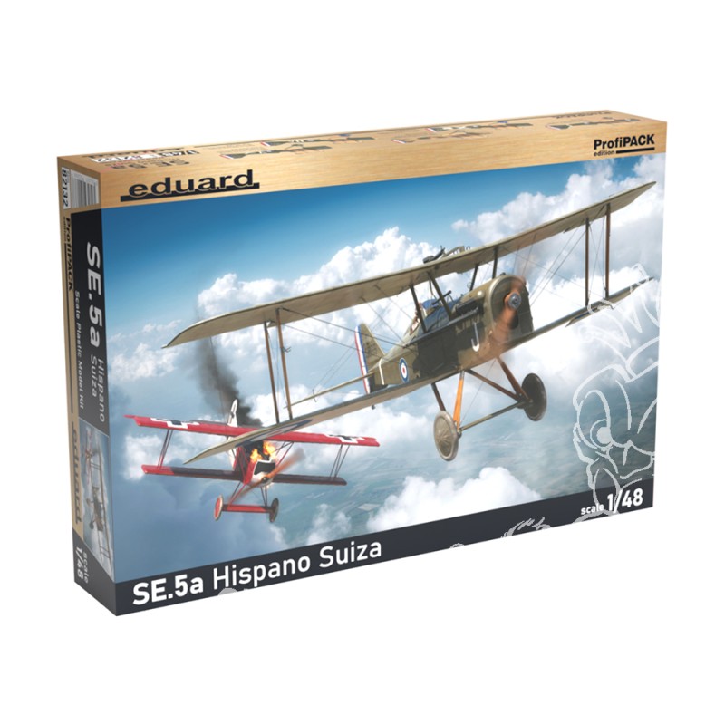 Heller - Maquette d'avion - SE 5A Hispano Suiza - 1:48