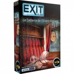 Iello - Jeu de société - Escape Game - Exit Le Cadavre de l'Orient Express