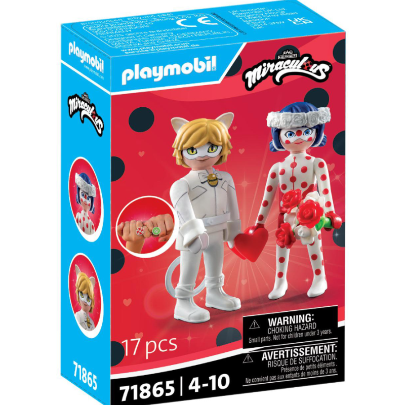 Playmobil - 71865 - Miraculous - Mariage de Ladybug et Chat noir