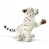 Schleich - 14385 - Figurine - Bébé Tigre Jouant - Blanc - COLLECTOR
