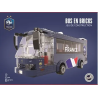 Megableu - Puzzle 3D - Bus de l'équipe de france