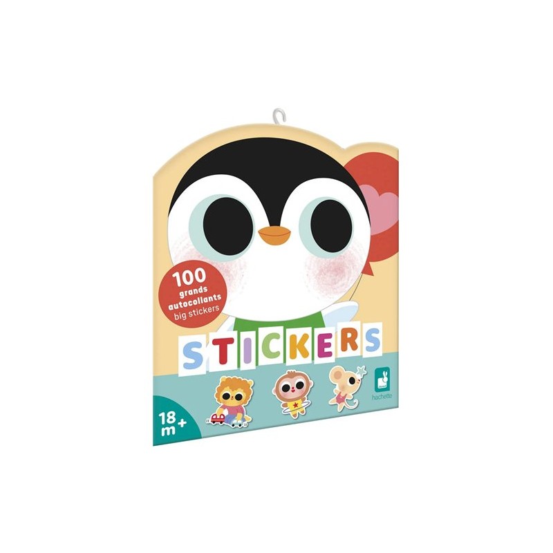 Janod - Loisirs créatifs - Blister de 100 stickers - Bébés animaux