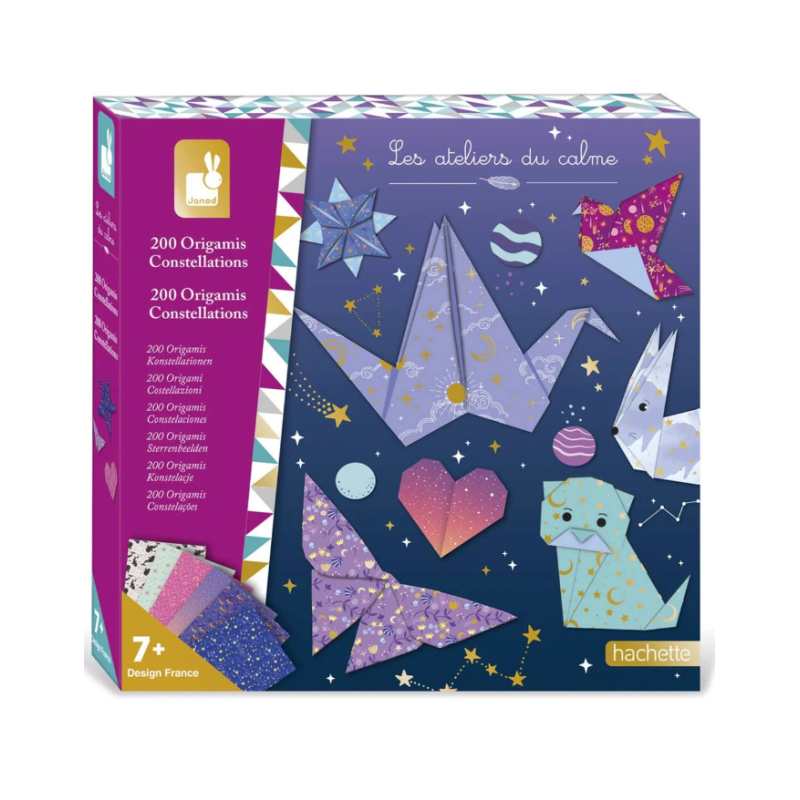 Janod - Loisirs créatifs - 200 origamis constellations