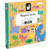 Janod - Jeu magnétique enfant - Magneti?Stories Dinosaures