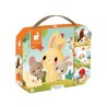 Janod - Puzzle enfant - 4 puzzles progressive Ferme