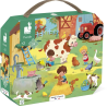 Janod - Puzzle enfant - Une journée à la ferme - 24 pièces