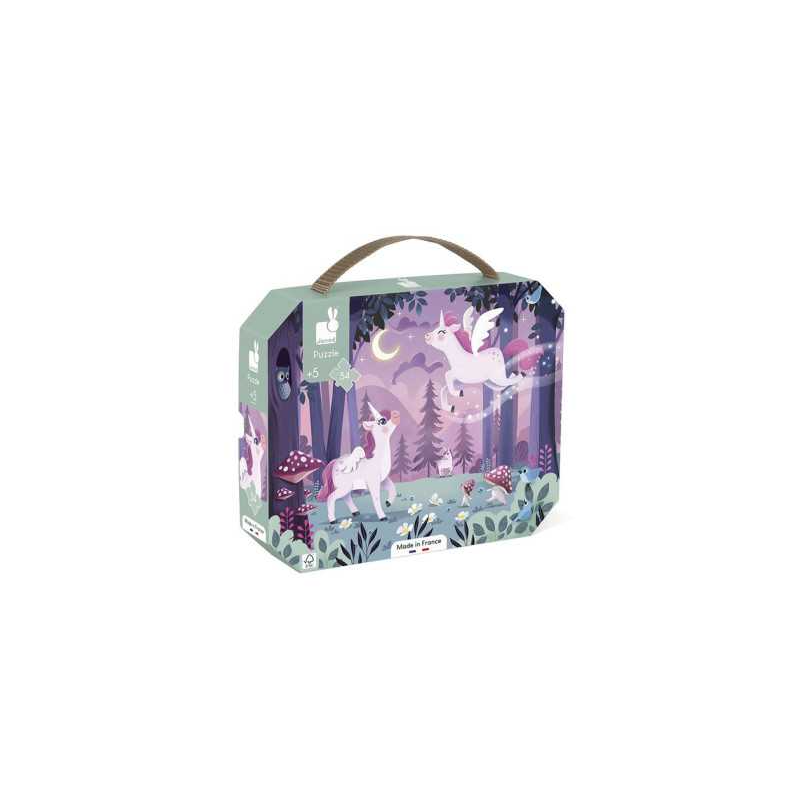 Janod - Puzzle enfant - Licornes 54 pièces