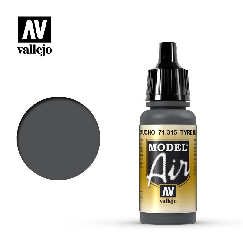 Vallejo - 71315 - Model Air - Noir pneu