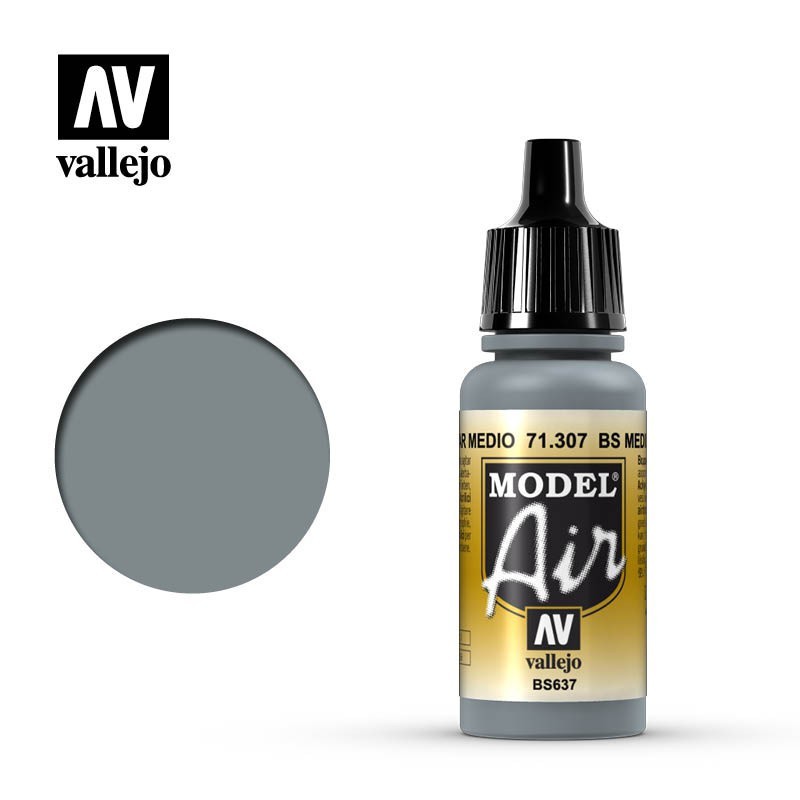Vallejo - 71307 - Model Air - Gris mer
