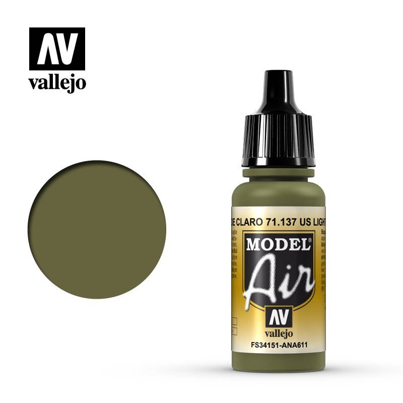 Vallejo - 71137 - Model Air - Vert clair américain