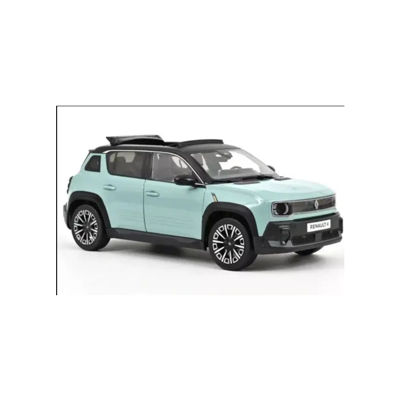 Norev - Véhicule miniature - Renault 4 E-Tech électrique 2025 vert - 1:18