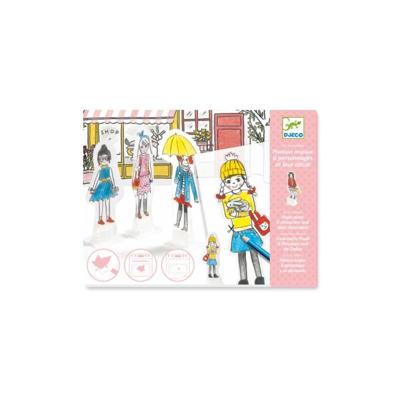 Djeco - DJ09490 - Plastique magique - Meilleurs amis