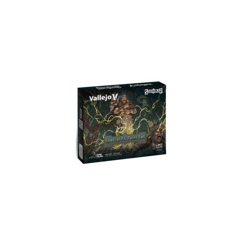Vallejo - 72207 - Coffret Suidmar peinture FX - 12 peintures