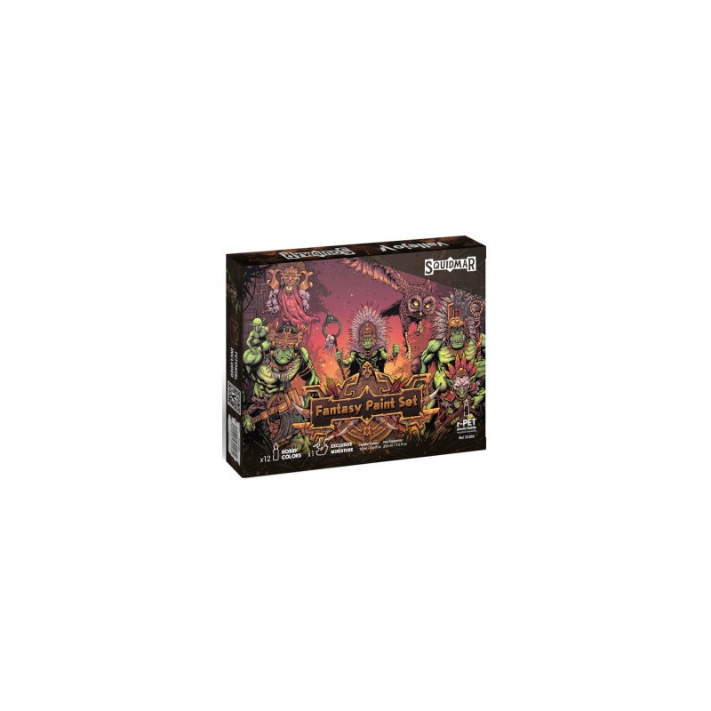 Vallejo - 72203 - Coffret Squidmar fantasy - 12 peintures