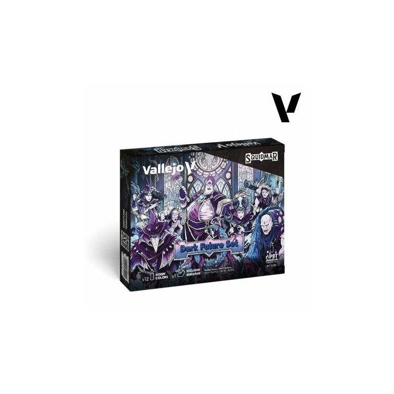 Vallejo - 72202 - Coffret Dark Futur - 12 peintures