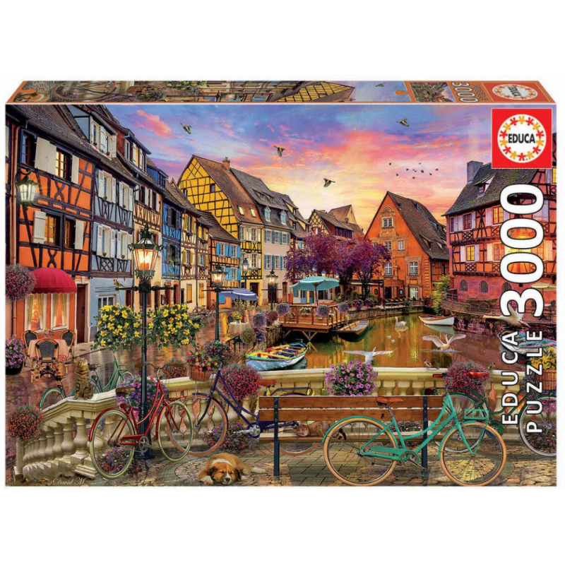 Educa - Puzzle 3000 pièces - Colmar