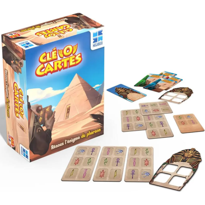 Megableu - Jeu de société - Cle'o'cartes