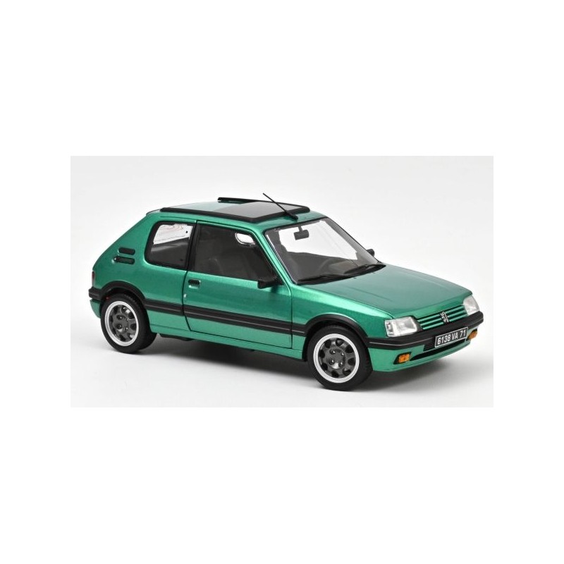 Norev - Véhicule miniature - Peugeot 205 GTi 1.9L Griffe avec toit ouvrant - 1:18