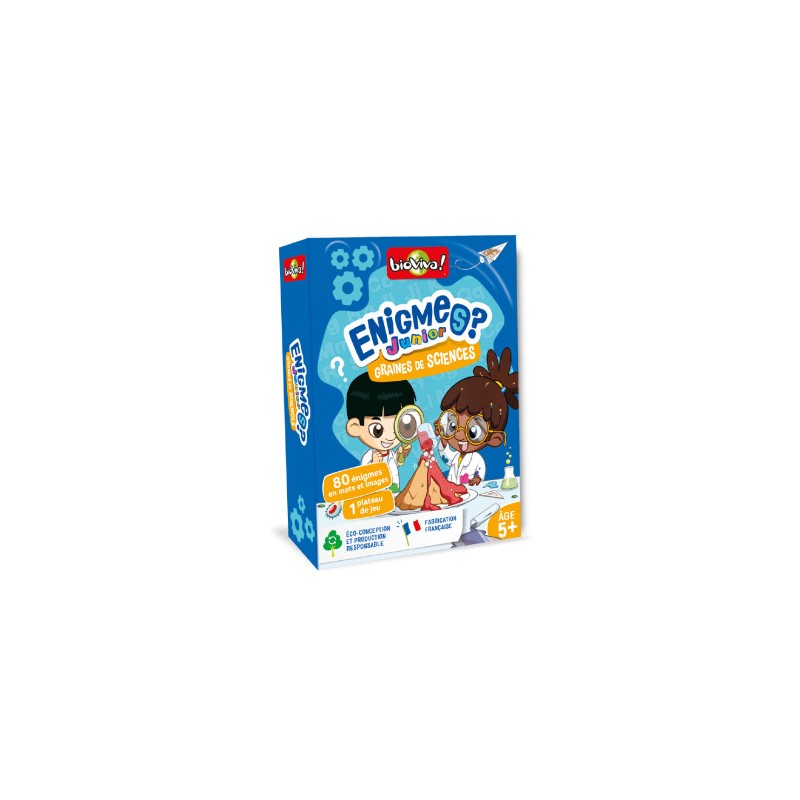 Bioviva - Enigmes junior - Graine de science