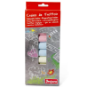 JeuJura - Boite de 10 grosses craies de trottoir - 2,5cm diam x 10cm