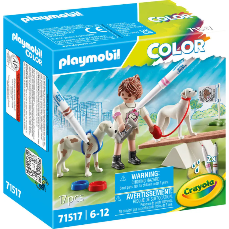 Playmobil - 71517 - Color - Dressage de chiens