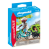 Playmobil - 70601 - Spécial Plus - Cycliste maman et enfant