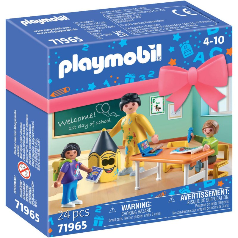 Playmobil - 71965 - Premier jour à l'école