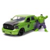 Jada - Véhicule miniature - RAM 1500 avec figurine Hulk - 1:24