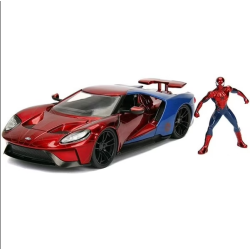 Jada - Véhicule miniature - Ford GT 2017 Spiderman - 1:24